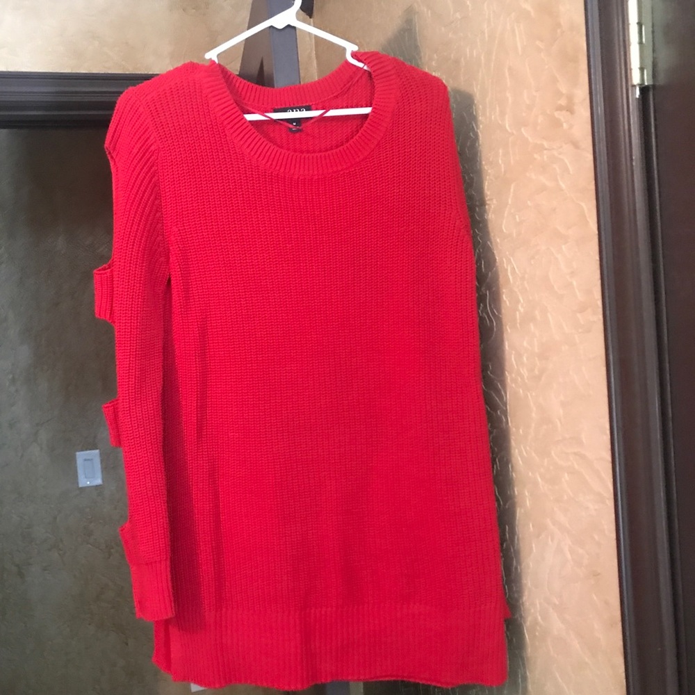 Red sweater from jcp